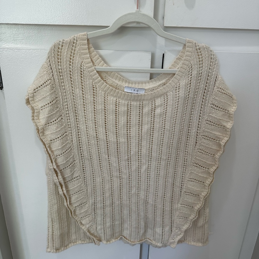 IRO Ivory Knit Sweater